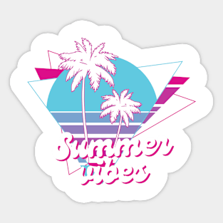 Retro Summer vibes Sticker
